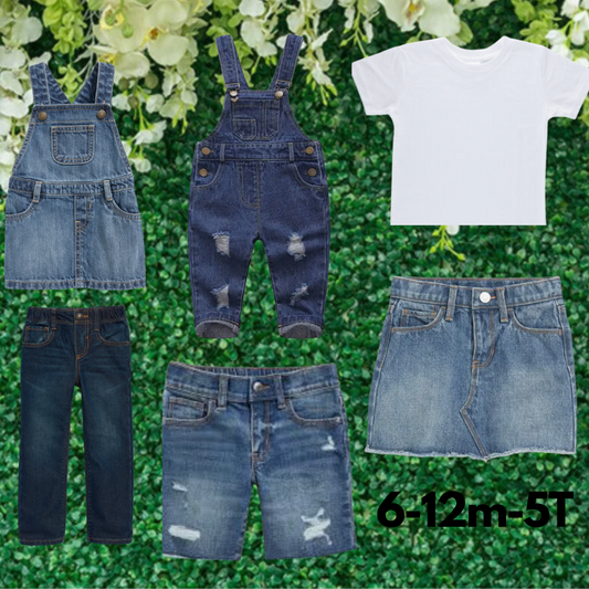 Denim Toddler Sets